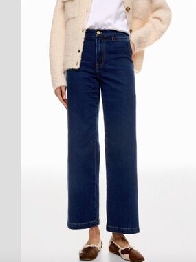 Madewell Emmett Wide Leg Jeans Dark wash